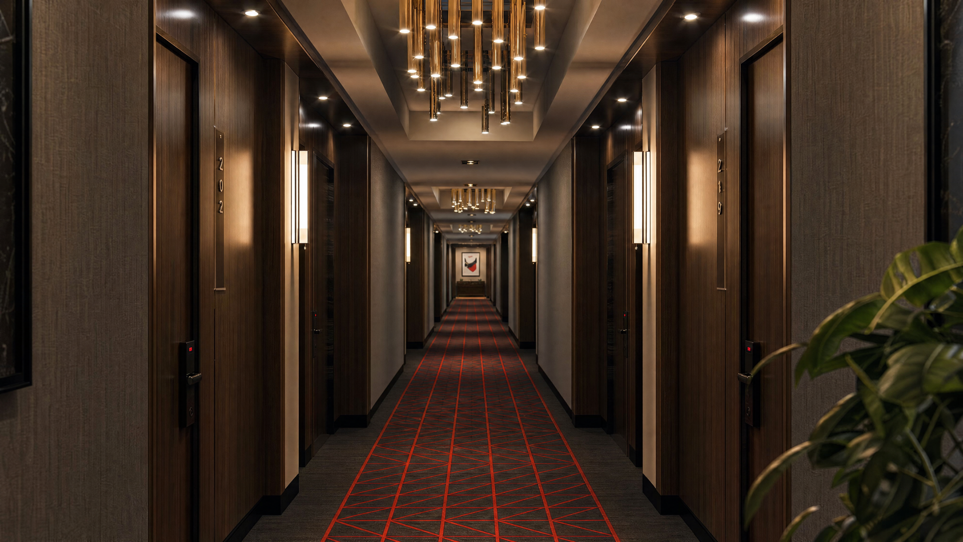Fremont Hallway and Elevators